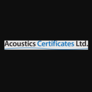 Acoustics Certificates